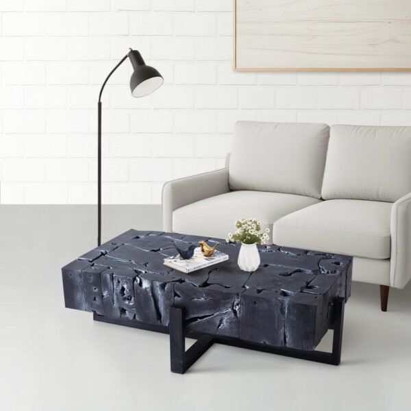 Teak Root Block Coffee Table