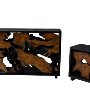 Teak Root Console