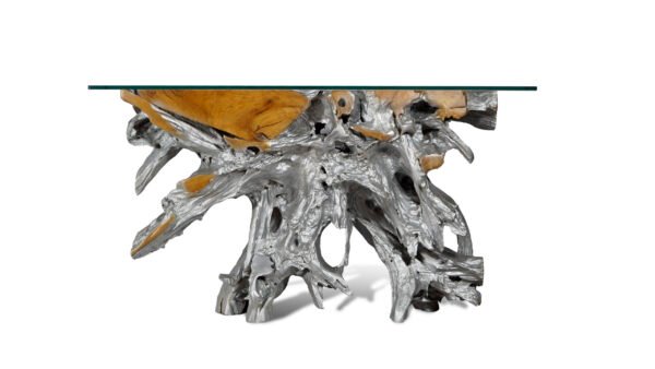 Teak Root Console