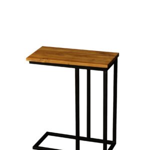 Teak Laptop Side Table