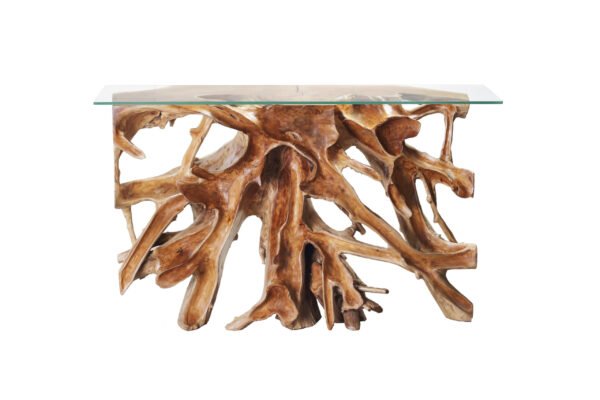 Teak Root Console