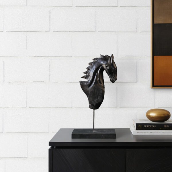 Horse Head Sculpture