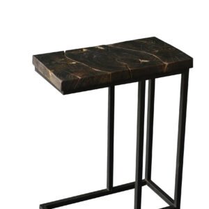 Teak Laptop Side Table