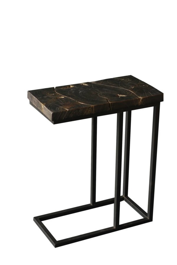 Teak Laptop Side Table