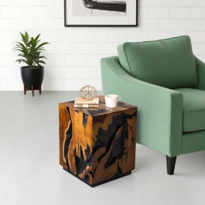 Solid Wood Side Table
