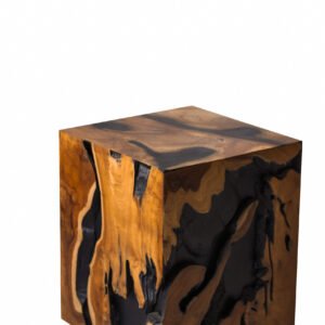Solid Wood Side Table