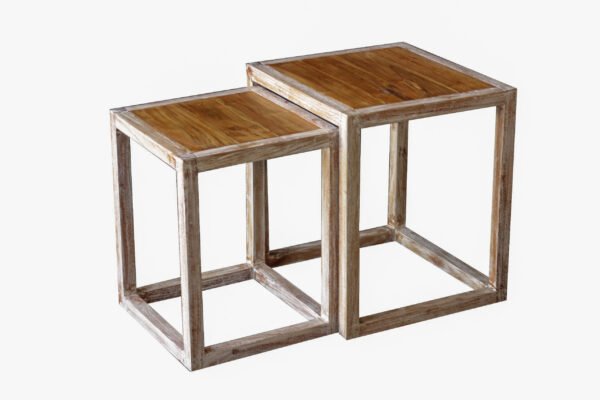 Teak Nesting Table