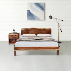 Solid Wood Bed