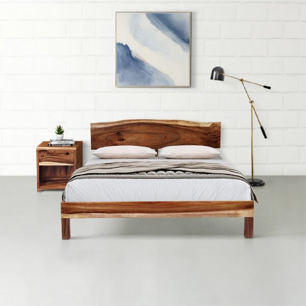 Solid Wood Bed