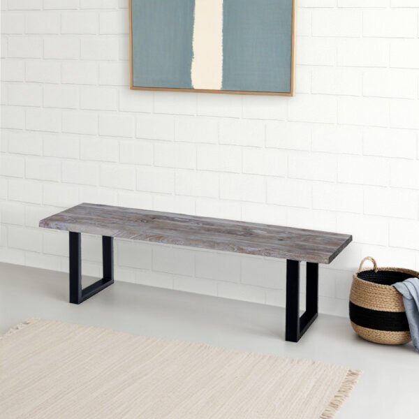 Live Edge Bench