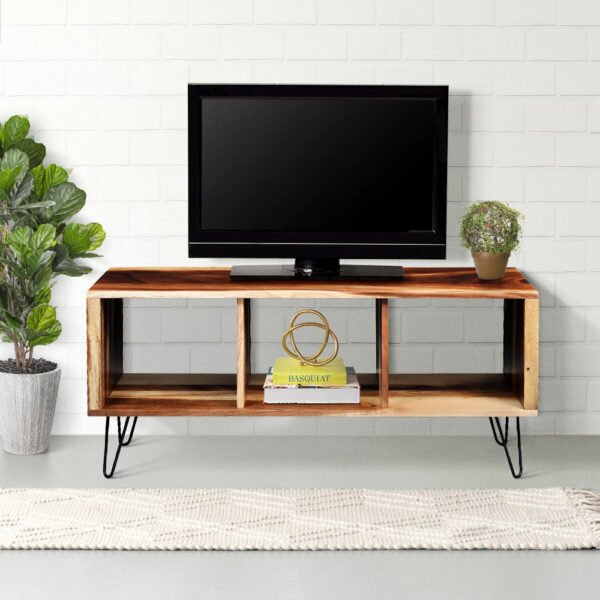 Solid Wood T.V. Unit