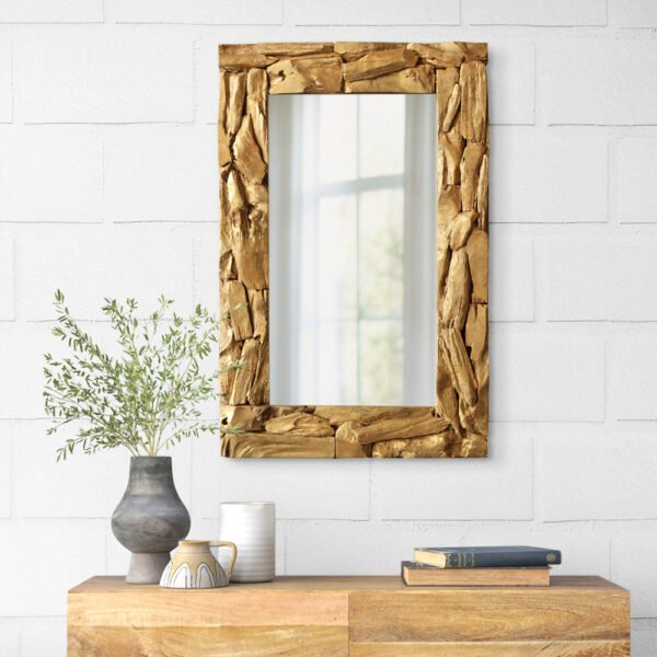 Solid Wood Wall Mirror