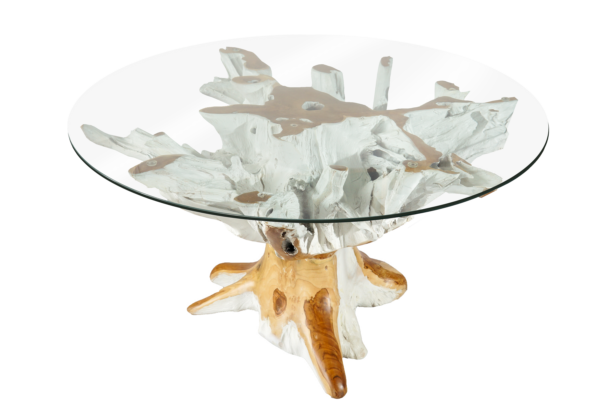 Teak Root Coffee Table Round