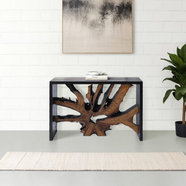 Teak Root Console