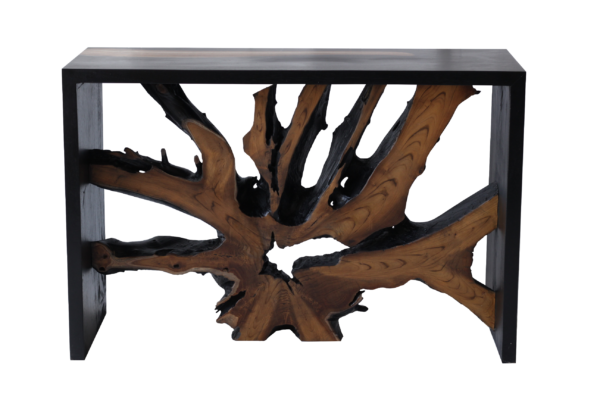 Teak Root Console