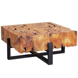 Teak Root Block Coffee Table