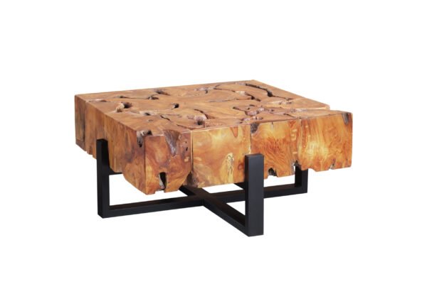 Teak Root Block Coffee Table