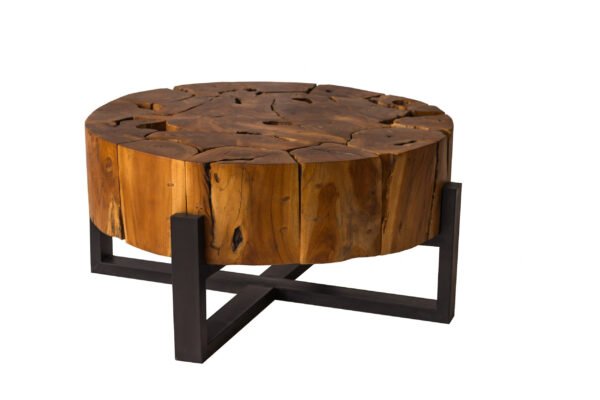 Teak Root Block Coffee Table