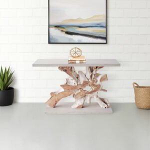 Teak Root Console