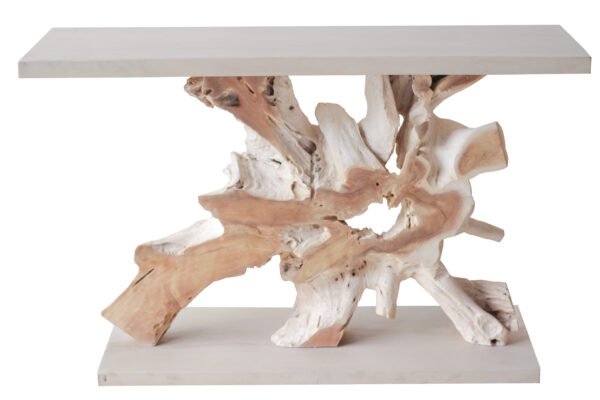 Teak Root Console