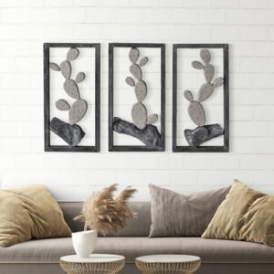 Cactus wall decor