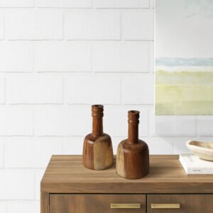 Solid Wood Vase