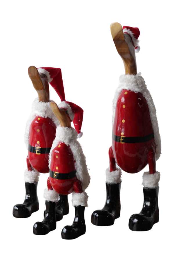 Santa Family Duck