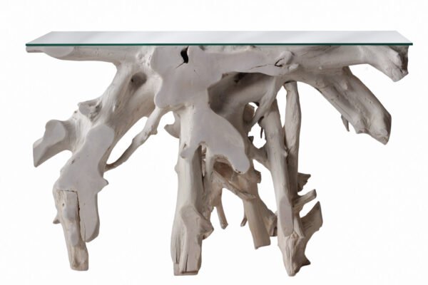 Teak Root Console