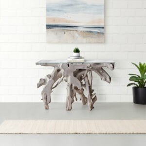 Teak Root Console