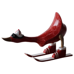 Skiing Duck