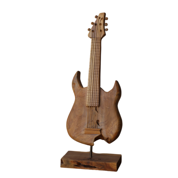 Guitar Sculpture With Stand