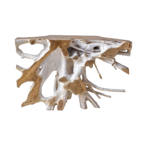 Teak Root Console