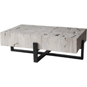 Teak Root Block Coffee Table