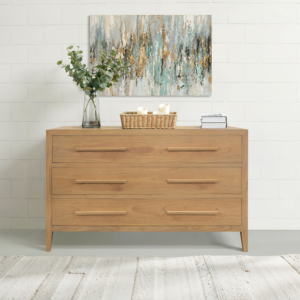 Solid Wood Sideboard (Soft Closing Drawers)