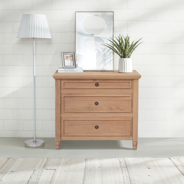 Solid Wood Sideboard (Soft Closing Drawers)