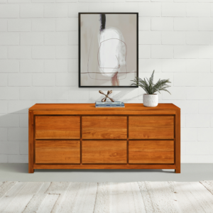 Solid Wood Sideboard (Soft Closing Drawers)