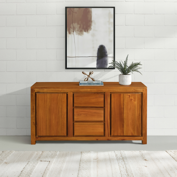 Solid Wood Buffet (Soft Closing Drawers)