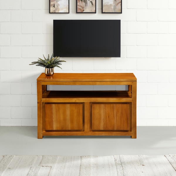 Solid Wood TV Unit (Soft Closing Drawers)