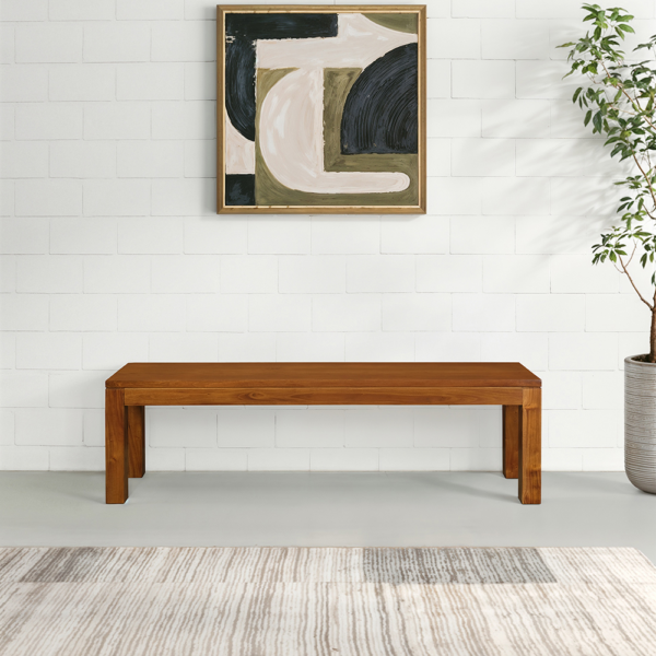 Solid Wood Bench
