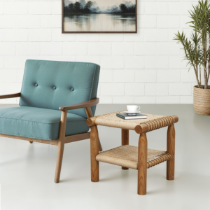 Solid Wood Side Table