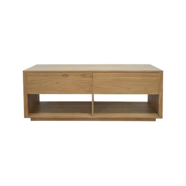 Solid Wood TV Unit (Soft Closing Drawers)