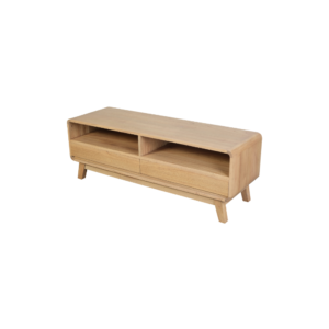 Solid Wood TV Unit (Soft Closing Drawers)