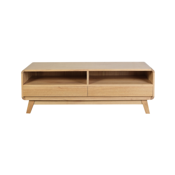 Solid Wood TV Unit (Soft Closing Drawers)
