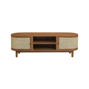 Solid Wood TV Unit (Soft Closing Drawers)