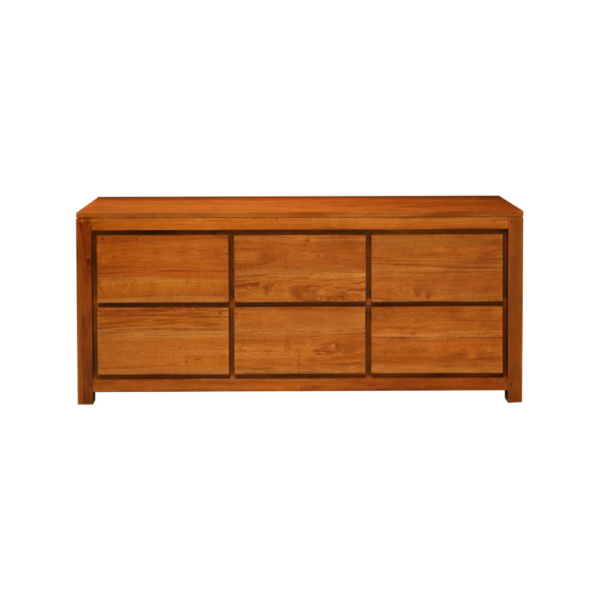 Solid Wood Sideboard (Soft Closing Drawers)