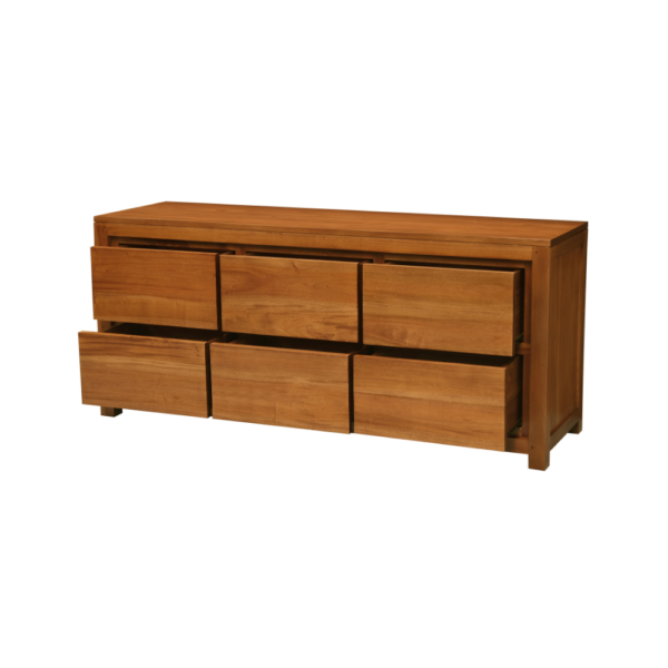 Solid Wood Sideboard (Soft Closing Drawers)