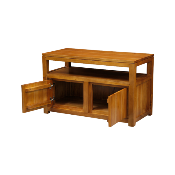 Solid Wood TV Unit (Soft Closing Drawers)