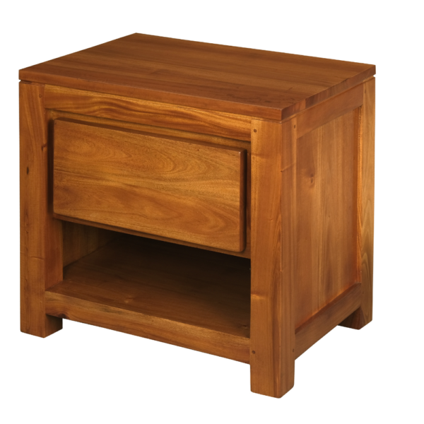 Solid Wood Night Stand (Soft Closing Drawers)