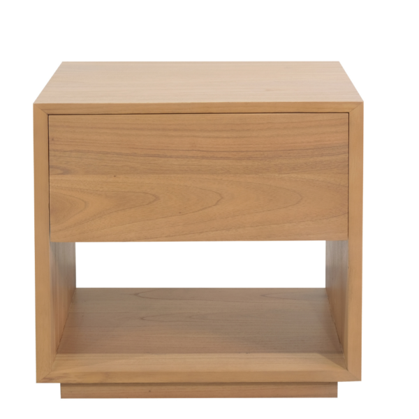 Solid Wood Night Stand (Soft Closing Drawers)