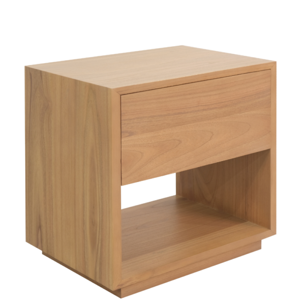 Solid Wood Night Stand (Soft Closing Drawers)